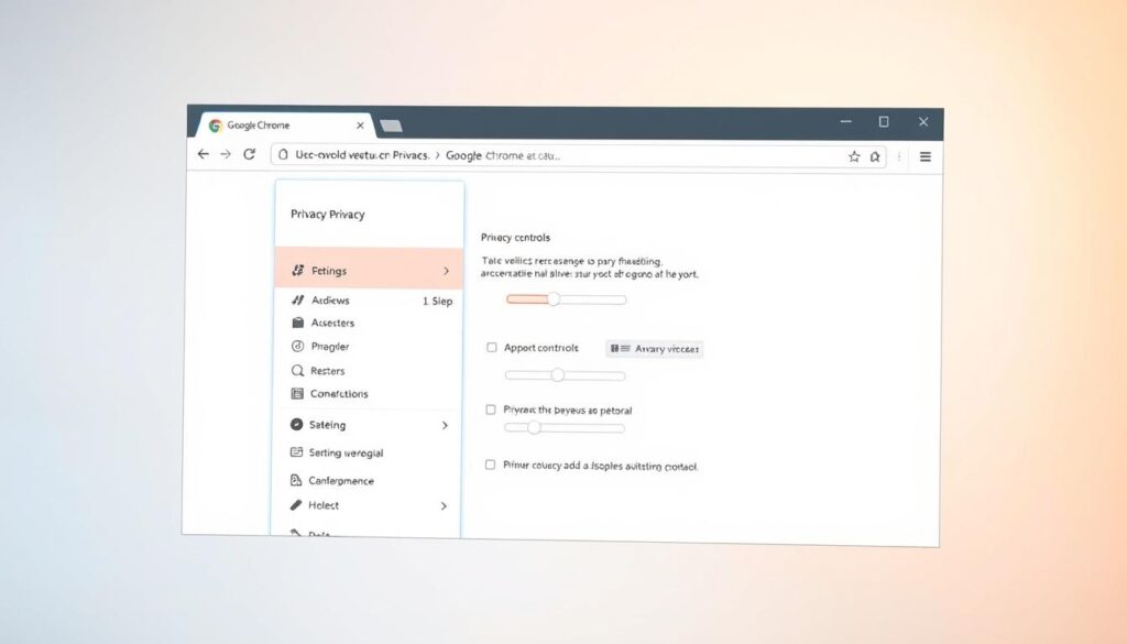 Google Chrome privacy controls